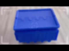 Fabriek Plastic verhuisdozen Recyclebare stapelbare plastic opslagbakken Dozen